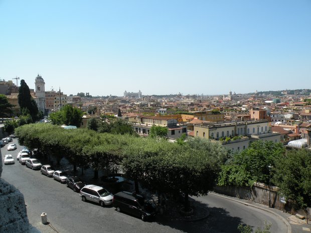  panorama sur la ville depuis le parc de la Villa Médicis